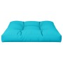 Cojín para palés tela turquesa 80x80x12 cm de vidaXL, Cojines para sillas y sofás - Ref: Foro24-360512, Precio: 47,40 €, Desc...