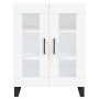 Aparador alto madera contrachapada blanco 69,5x34x180 cm de vidaXL, Aparadores - Ref: Foro24-3189341, Precio: 155,35 €, Descu...