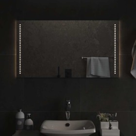 Espejo de baño con LED 90x50 cm en Espejos | Comprar online en Foru.es