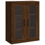 Armarios de pared 2 uds madera de ingeniería marrón roble de vidaXL, Aparadores - Ref: Foro24-3197968, Precio: 142,63 €, Desc...