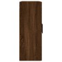 Armarios de pared 2 uds madera de ingeniería marrón roble de vidaXL, Aparadores - Ref: Foro24-3197968, Precio: 142,63 €, Desc...