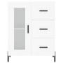 Aparador alto madera contrachapada blanco 69,5x34x180 cm de vidaXL, Aparadores - Ref: Foro24-3189517, Precio: 170,69 €, Descu...