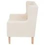 2-piece sofa set cream white fabric by vidaXL, Sofas - Ref: Foro24-274929, Price: 613,12 €, Discount: %