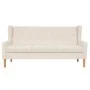 3-piece sofa set cream white fabric by vidaXL, Sofas - Ref: Foro24-274931, Price: 1,00 €, Discount: %
