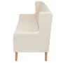 3-piece sofa set cream white fabric by vidaXL, Sofas - Ref: Foro24-274931, Price: 1,00 €, Discount: %