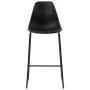 Taburetes de cocina 6 unidades plástico negro de vidaXL, Taburetes de cocina - Ref: Foro24-279654, Precio: 329,69 €, Descuent...