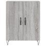 Aparador alto madera contrachapada gris sonoma 69,5x34x180 cm de vidaXL, Aparadores - Ref: Foro24-3189251, Precio: 135,77 €, ...