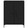 Aparador alto madera contrachapada negro 69,5x34x180 cm de vidaXL, Aparadores - Ref: Foro24-3189254, Precio: 137,89 €, Descue...