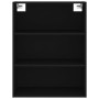Aparador alto madera contrachapada negro 69,5x34x180 cm de vidaXL, Aparadores - Ref: Foro24-3189518, Precio: 182,83 €, Descue...