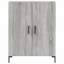 Aparador alto madera contrachapada gris sonoma 69,5x34x180 cm de vidaXL, Aparadores - Ref: Foro24-3189259, Precio: 132,25 €, ...