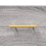 Aparador alto madera contrachapada gris sonoma 69,5x34x180 cm de vidaXL, Aparadores - Ref: Foro24-3189371, Precio: 159,95 €, ...