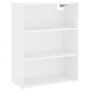 Aparador alto madera contrachapada blanco 69,5x34x180 cm de vidaXL, Aparadores - Ref: Foro24-3189301, Precio: 134,18 €, Descu...