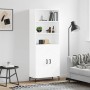 Aparador alto madera contrachapada blanco 69,5x34x180 cm de vidaXL, Aparadores - Ref: Foro24-3189253, Precio: 132,19 €, Descu...
