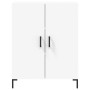 Aparador alto madera contrachapada blanco 69,5x34x180 cm de vidaXL, Aparadores - Ref: Foro24-3189253, Precio: 132,19 €, Descu...