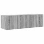 Set de muebles para TV 7 pzas madera contrachapada gris Sonoma en Muebles TV | Comprar online en Foru.es