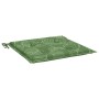 Cojines de silla 6 uds tela estampado de hojas 50x50x3 cm de vidaXL, Cojines para sillas y sofás - Ref: Foro24-361091, Precio...