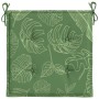 Cojines de silla 6 uds tela estampado de hojas 50x50x3 cm de vidaXL, Cojines para sillas y sofás - Ref: Foro24-361091, Precio...