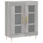 High sideboard sonoma gray plywood 69.5x34x180 cm by vidaXL, Sideboards - Ref: Foro24-3189307, Price: 133,62 €, Discount: %