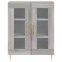 High sideboard sonoma gray plywood 69.5x34x180 cm by vidaXL, Sideboards - Ref: Foro24-3189307, Price: 133,62 €, Discount: %
