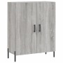 Aparador alto madera contrachapada gris sonoma 69,5x34x180 cm de vidaXL, Aparadores - Ref: Foro24-3189267, Precio: 145,91 €, ...