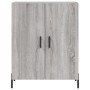 Aparador alto madera contrachapada gris sonoma 69,5x34x180 cm de vidaXL, Aparadores - Ref: Foro24-3189267, Precio: 145,91 €, ...