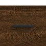 Aparador alto madera contrachapada marrón roble 69,5x34x180 cm de vidaXL, Aparadores - Ref: Foro24-3189524, Precio: 174,13 €,...