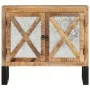 Aparador de madera maciza de mango y metal 80x30x71 cm by vidaXL, Sideboards - Ref: Foro24-355842, Price: 213,71 €, Discount: %