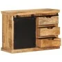 Aparador de madera maciza de mango sin tratar 80x30x55 cm de vidaXL, Aparadores - Ref: Foro24-355844, Precio: 235,71 €, Descu...