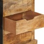 Aparador de madera maciza de mango sin tratar 80x30x55 cm de vidaXL, Aparadores - Ref: Foro24-355844, Precio: 209,57 €, Descu...