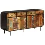 Aparador de madera maciza reciclada y metal 140x35x70 cm de vidaXL, Aparadores - Ref: Foro24-355845, Precio: 443,53 €, Descue...