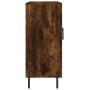 Aparador de madera de ingeniería roble ahumado 90x34x80 cm de vidaXL, Aparadores - Ref: Foro24-828121, Precio: 84,74 €, Descu...