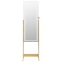 Espejo de pie con joyero y luces LED de vidaXL, Espejos - Ref: Foro24-353264, Precio: 139,84 €, Descuento: %