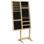 Espejo de pie con joyero y luces LED de vidaXL, Espejos - Ref: Foro24-353264, Precio: 137,49 €, Descuento: %