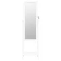 Espejo de pie con joyero y luces LED blanco de vidaXL, Espejos - Ref: Foro24-353265, Precio: 138,87 €, Descuento: %