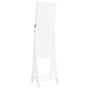 Espejo de pie con joyero y luces LED blanco de vidaXL, Espejos - Ref: Foro24-353265, Precio: 141,29 €, Descuento: %