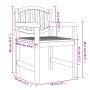Juego de comedor para jardín 5 piezas madera maciza de teca de vidaXL, Conjuntos de jardín - Ref: Foro24-3157945, Precio: 1,0...