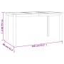 Juego de comedor para jardín 5 piezas madera maciza de teca de vidaXL, Conjuntos de jardín - Ref: Foro24-3157927, Precio: 684...
