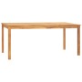 Juego de comedor para jardín 5 piezas madera maciza de teca de vidaXL, Conjuntos de jardín - Ref: Foro24-3157933, Precio: 789...