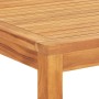 Juego de comedor para jardín 5 piezas madera maciza de teca de vidaXL, Conjuntos de jardín - Ref: Foro24-3157933, Precio: 789...