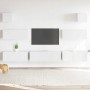 Set de muebles para TV 7 piezas madera contrachapada blanco en Muebles TV | Comprar online en Foru.es