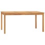 Juego de comedor para jardín 5 piezas madera maciza de teca de vidaXL, Conjuntos de jardín - Ref: Foro24-3157917, Precio: 851...
