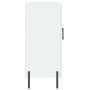 Aparador de madera de ingeniería blanco 90x34x80 cm de vidaXL, Aparadores - Ref: Foro24-828116, Precio: 104,87 €, Descuento: %