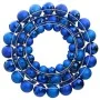 Corona de Navidad poliestireno azul 45 cm de vidaXL, Adornos festivos - Ref: Foro24-356129, Precio: 37,82 €, Descuento: %