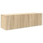 Set de muebles para TV 7 pzas madera contrachapada roble Sonoma en Muebles TV | Comprar online en Foru.es
