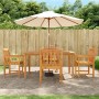 Juego de comedor de jardín 5 piezas madera maciza de acacia de vidaXL, Conjuntos de jardín - Ref: Foro24-3206277, Precio: 531...