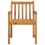 Juego de comedor de jardín 5 piezas madera maciza de acacia de vidaXL, Conjuntos de jardín - Ref: Foro24-3206277, Precio: 531...