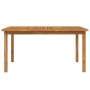 Juego de comedor de jardín 5 piezas madera maciza de acacia de vidaXL, Conjuntos de jardín - Ref: Foro24-3206277, Precio: 531...