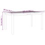 Juego de comedor para jardín 7 piezas madera maciza acacia de vidaXL, Conjuntos de jardín - Ref: Foro24-3206278, Precio: 704,...