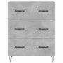 Concrete gray plywood tall sideboard 69.5x34x180 cm by vidaXL, Sideboards - Ref: Foro24-3189377, Price: 140,84 €, Discount: %