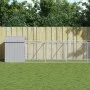 Caseta perro tejado acero galvanizado gris claro 117x1221x123cm de vidaXL, Casetas para perros - Ref: Foro24-3189068, Precio:...